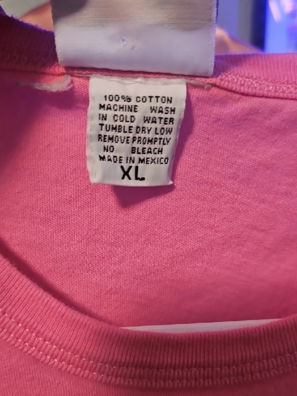 Girls' Pink Long-Sleeve Graphic Tee by Bubba Gump - Picture 4 of 5